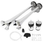 Loud Dual Trumpet Train Air Horn System Kit For Car Truck 12V Chrome Color. Fixed Price $47.38.