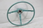 1966 Ford Mustang Steering Wheel 3-SPOKE Aqua Used Not Sure If Original. Fixed Price $179.95.