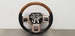 16 Dodge Ram 1500 Longhorn Steering Wheel Black Leather Woodgrain. Fixed Price $500.00.