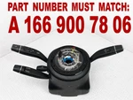 12 - 19 Mercedes W166 GL450 ML350 Clock Spring Control Module A1669007806 Oem. Fixed Price $249.99.