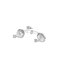 68238001AC Horn And Bracket 2015-21 Dodge Charger / Chrysler 300. Fixed Price $35.71.