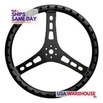 Triple X Race ST-0002BLK, One Black Aluminum Steering Wheel 15IN Dia 1-1/4IN Tub. Fixed Price $100.25.