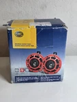 Hella 003399801 Supertone Universal 12V High Tone/low Twin Horn Kit (red). Fixed Price $50.00.