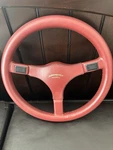 Italvolanti Steering Wheel Imola Red 365MM Nos. Unused Mint Condition.. Fixed Price $849.00.