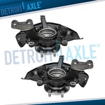 Pair Front Wheel Hub Bearings & Knuckles For Lexus RX330 RX350 RX400H Highlander. Fixed Price $193.79.