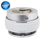 Nrg Quick Release Gen 2.1 Silver Body/white Pyramid Ring + Hardware SRK-210SL-GL. Fixed Price $159.50.