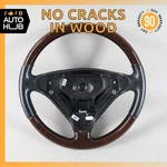 05-08 Mercedes R171 SLK350 SLK280 C350 Sport Steering Wheel Wood Oem 58K. Fixed Price $215.80.
