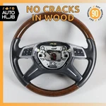 12-16 Mercedes W463 G550 ML550 Driver Steering Wheel Wood W/ Paddle Shifters Oem. Fixed Price $597.60.