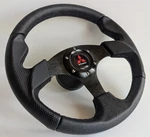 Steering Wheel Fits For Mitsubishi Leather 3000GT Lancer Galant Pajero Eclipse. Fixed Price $187.00.