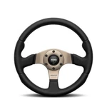 Momo Race 2.0 Steering Wheel 320MM Black Leather Anthracite Spokes Genuine New. Fixed Price $288.70.