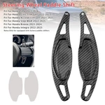 Carbon Look Steering Wheel Paddle Shifter Extension For Honda Crv Civic 11TH Gen. Fixed Price $21.85.