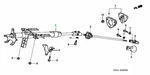 Oem Column Assy., Steering Genuine Honda S2000 AP2 53200-S2A-013. Fixed Price $570.85.