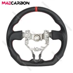 Black Leather Sport Steering Wheel Fit 2012-2016 Scion Fr-s Red Stitching. Fixed Price $249.00.