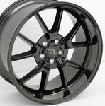 20" Full Black FR500 Replica Wheels 20X8.5 20X10 Staggered 5X114.3 Mustang 05-25. Fixed Price $969.00.
