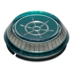 Nos Green Steering Wheel Horn Button Emblem 1955 Clipper Panama Constellation. Fixed Price $139.99.