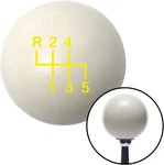 American Shifter 76310 Ivory Knob M16 X 1.5 Insert Yellow Pattern 14N New. Fixed Price $25.98.