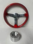 Marine Boat Steering Wheel With Keyway Tapered 3/4" Adaptor. Fixed Price $109.00.