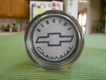 White Chevrolet W/ Bowtie Steering Wheel Spinner Suicide Knob Brodie Nicker. Fixed Price $34.99.
