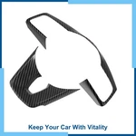 PACK(2) Abs Carbon Fiber Interior Steering Wheel Cover Trim Kia Forte 19-21. Fixed Price $28.99.