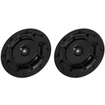 12V 115DB 125 Mm Black Grill-mount Car Horns Universal For 4WD Truck Yacht. Fixed Price $17.82.
