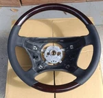 1994-1999 For Mercedes C220 C230 C280 W202 Steering Wheel Walnut Black Leather. Fixed Price $379.00.