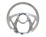 Billet Specialties 30955 - Half Wrap Steering Wheel Sniper 14". Fixed Price $350.95.