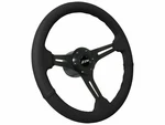 1969-89 Camaro Vsw S6 Black Leather Steering Wheel Kit, White Z28. Fixed Price $272.79.