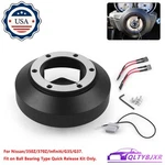 Steering Wheel Short Hub Adapter For Nissan 350Z 370Z G35 G37 Ser SRK-141H Black. Fixed Price $36.66.