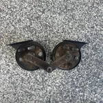 87-96 Jaguar Xjs 5.3L Coupe High Low Tone Horn Sound Signal W/ Bracket Oem. Fixed Price $70.00.