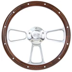 1964 -1965 Chevy Chevelle, Camino Wood Steering Wheel W/ss Horn And Boss Kit. Fixed Price $249.93.