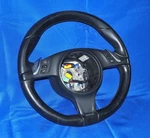 2010-2018 Porsche 970 Panamera 958 Cayenne Driver Steering Wheel Black Leather. Fixed Price $119.95.
