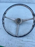 Vintage 1958 59 60 Mopar Dodge D-100 Steering Wheel & Horn Cap. Fixed Price $165.00.