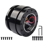 Car 6 Hole Steering Wheel Universal Quick Release Hub Adapter Snap Off Boss Kit. Fixed Price $18.99.