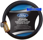 Ford Leather Steering Wheel Cover / Universal Fit Motor Company Licensed. Fixed Price $37.99.