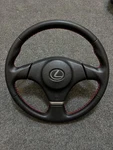 Cuztomize Lexus Leather Sports Steering Wheel For SC300,400 IS300 IS200. Fixed Price $239.00.