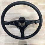 Used Original Porsche 944 924 3 Spoke Black Steering Wheel 1974-84. Fixed Price $125.00.