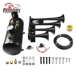Train Horn Kit Loud System 4 Trumpets 1G Air Tank 150PSI For Car Truck Pickup. Fixed Price $97.72.