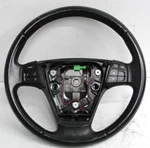 Volvo V50 S40 C30 C70 Black Leather Steering Wheel Cruise Radio Buttons Oe 05-13. Fixed Price $103.96.