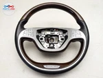 2014-17 Mercedes S550 Steering Wheel Black Walnut Wood Trim Shifters W222 S600. Fixed Price $175.25.