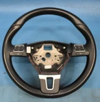 2009-2017 Vw Leather Steering Wheel With Tiptronic Swh Oem 3C8419091CCE74. Fixed Price $143.51.
