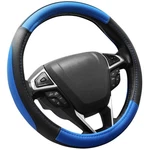 Seg Direct Car Steering Wheel Cover Large Size 15 1/2''-16'' , Black And Blue. Fixed Price $27.58.