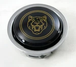 Nardi Single Contact Horn Button - Black With Jaguar Logo Part # 4041.01.0209. Fixed Price $146.58.