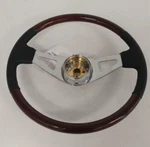 Western Star 18" Woodgrain Leather Steering Wheel P/n A14-18546-000. Fixed Price $540.10.