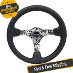 Nrg Innovations RST-036DC-R 350MM 3" Deep Dish Reinforced Steering Wheel. Fixed Price $198.00.