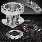 For 88-91 Civic 90-93 Integra Silver Aluminum Steering Wheel 6-HOLE Hub Adaptor. Fixed Price $20.30.