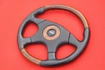 Momo Oem Olympic Wood Combination Leather Black MAL36 KBA70184 Steering Wheel. Fixed Price $225.25.