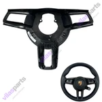 Genuine Porsche 992 Taycan Macan Panamera Steering Wheel Tail Panel. Fixed Price $174.38.