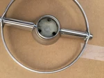 1940 1950 Studebaker Chrome Horn Ring. Fixed Price $69.00.