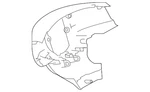 Genuine Mazda Steering Wheel Back Cover BBM7-32-049-02. Fixed Price $22.58.
