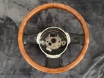 Audi A8 3 Spoke Steering Wheel Wooden & Leather With Switches And Paddles. Fixed Price $289.00.